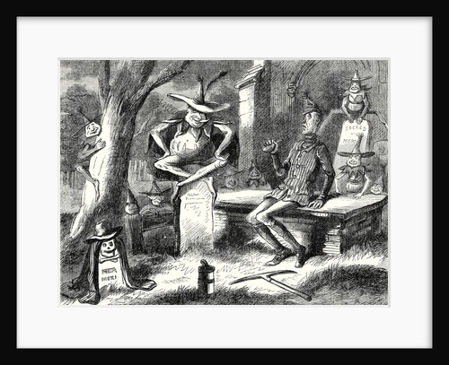 Pickwick Papers Seated on an Upright Tombstone Close to Him Was a Strange Unearthly Figure by Anonymous