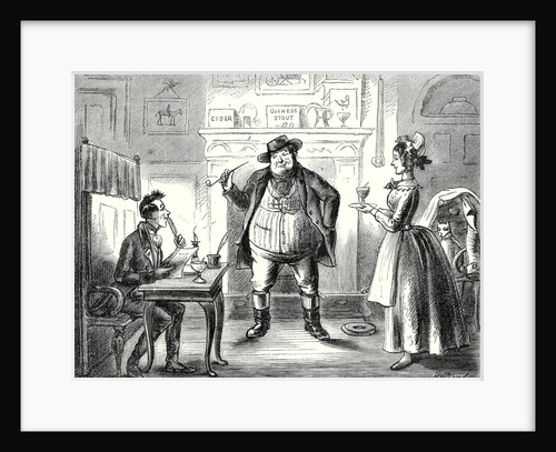 Pickwick Papers with a Countenance Greatly Mollified by the Softening Influence of Tobacco Requested Him to 'Fire Away' by Anonymous