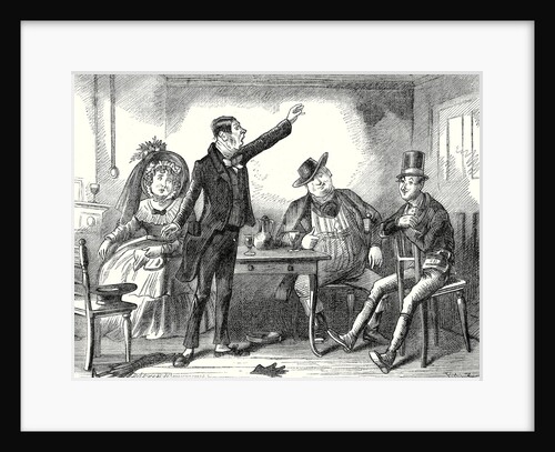 Pickwick Papers 'Mr. Stiggins Getting on His Legs As Well As He Could Proceeded to Deliver an Edifying Discourse for the Benefit of the Company' by Anonymous