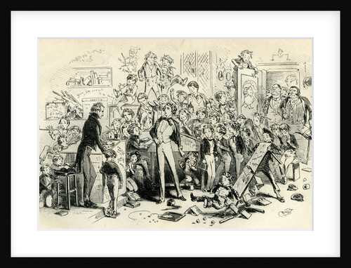 David Copperfield 'Steerforth and Mr. Mell' by Anonymous