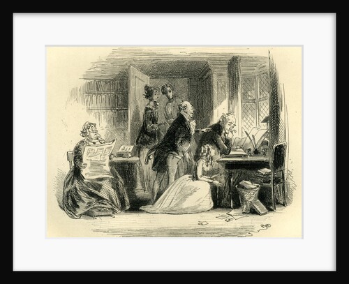 David Copperfield 'Mr. Dick Fulfils My Aunt’s Prediction' by Anonymous