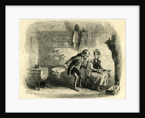 Little Dorrit Mr. And Mrs. Flintwinch by Anonymous