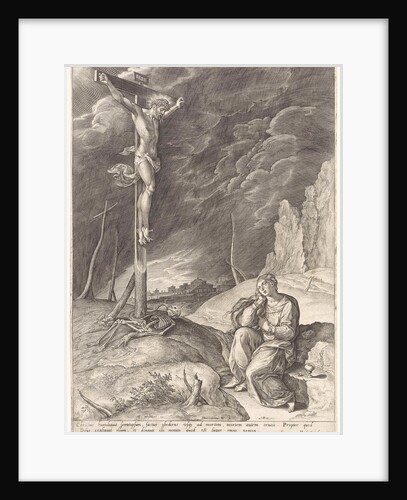 Triumphant Christ on the cross by Hans Liefrinck I