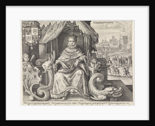 Medea gives Jason image of Ganymede with eagle by Georg Pencz