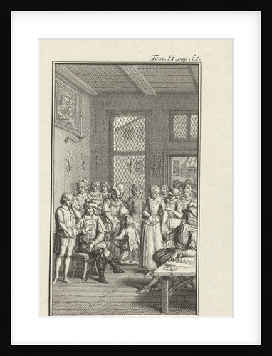 Nobles in deliberation by Jacob Folkema