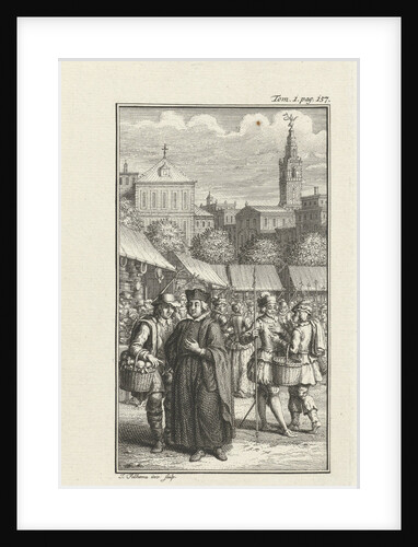 Clergyman robbed by a thief by Jacob Folkema