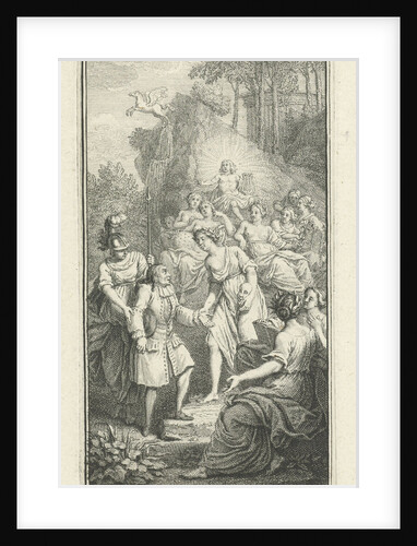 Playwright Paul Scarron visits Apollo and the Muses by Jacob Folkema