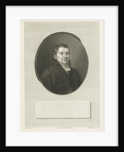 Portrait of Jan Kortenhoef Smith by J. van Ledden Hulsebosch