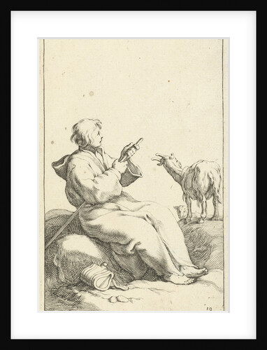 Incumbent goatherd by Abraham Bloemaert