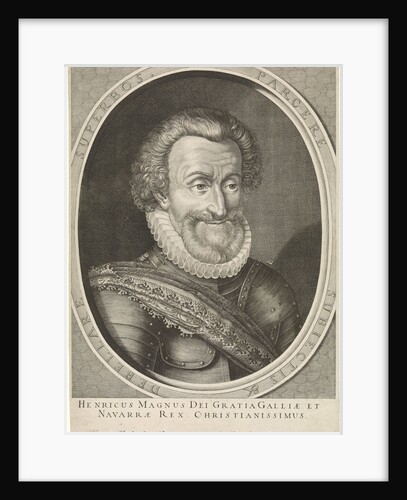 Portrait of Henry de Bourbon by Hendrick Hondius I