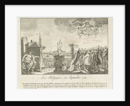 Allegory of the Brabant Revolution, 1789 by Anonymous