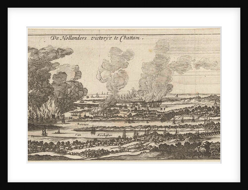 The trip to Chatham, 1667 by Romeyn de Hooghe