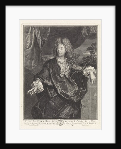 Portrait of Jean Baptiste Boyer d'Eguilles by Cornelis Martinus Vermeulen