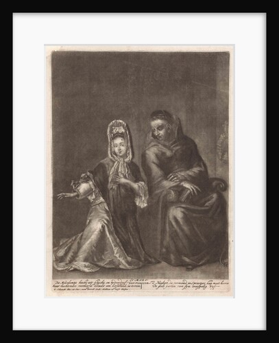 Confession of young woman by Marcellus Laroon