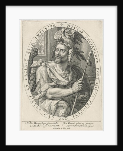 The hero Hector of Troy by Crispijn van de Passe I