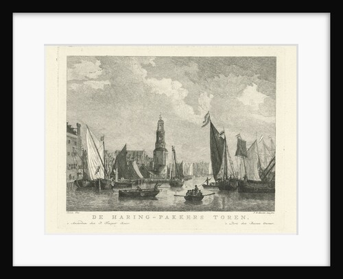 Haringpakkerstoren in Amsterdam by Basan