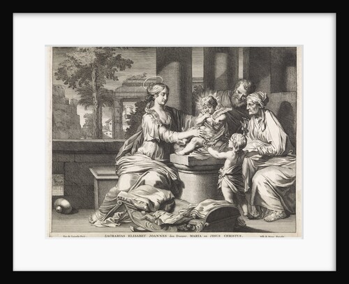 Holy Family with Zachariah, Elizabeth and John the Baptist by Willem de Broen