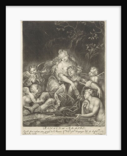 Armida and Rinaldo sleeping by Jacob Gole