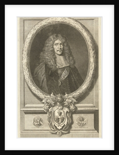Portrait of Joachim von Sandrart by Richard Collin