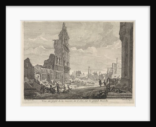 Ruins on the Grand Place, Brussels by Belgium