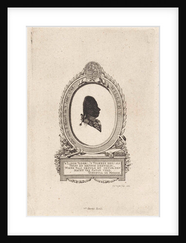 Portrait of Willem V, prins van Oranje-Nassau by Willem Coertse