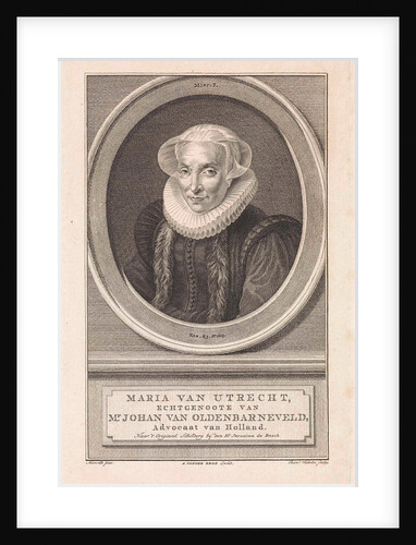 Portrait of Mary of Utrecht by Albert van der Kroe