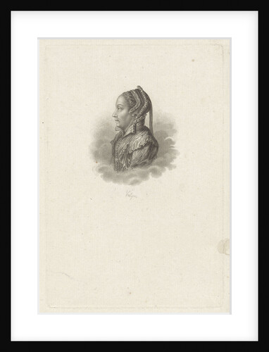 Portrait of Margaretha Coppier by Philippus Velijn