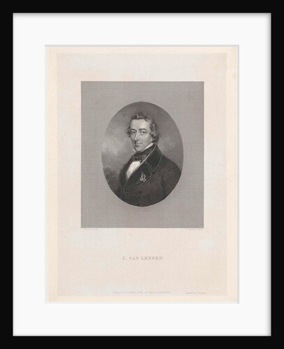 Portrait of Jacob van Lennep by J.F. Brugman