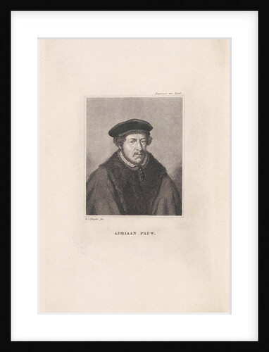 Portrait of Adriaan Pauw by Jacob Houbraken