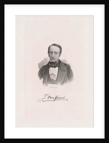 Portrait of the doctor Jan van Geuns by Dirk Jurriaan Sluyter