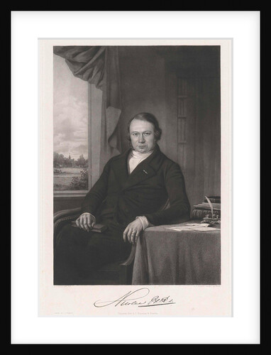 Portrait of Nicolaas Beets by J.F. Brugman