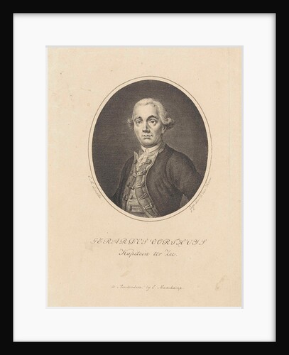 Portrait of Gerardus Oorthuys by Evert Maaskamp