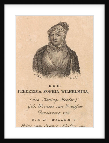 Portrait of Wilhelmina of Prussia by Willem van Senus