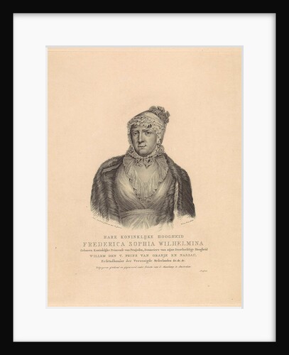 Portrait of Wilhelmina of Prussia by Evert Maaskamp