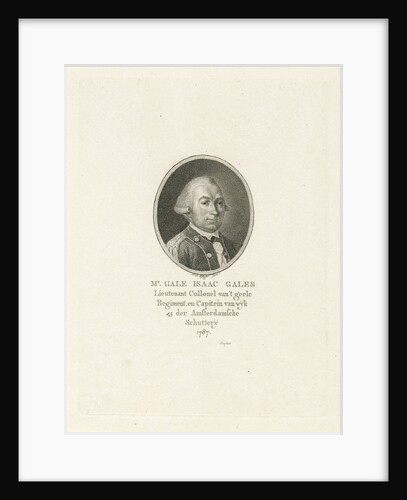 Portrait of Isaac Gale Gales by François Joseph Pfeiffer I