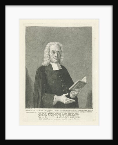 Portrait of Joannes Deknatel by Arent Pluym