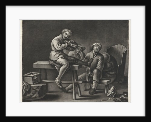 Violin Player in an inn by Wallerant Vaillant Jan van Somer