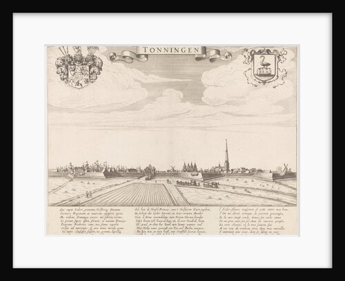 View of Tonning, Julius Milheuser by Hugo Allard