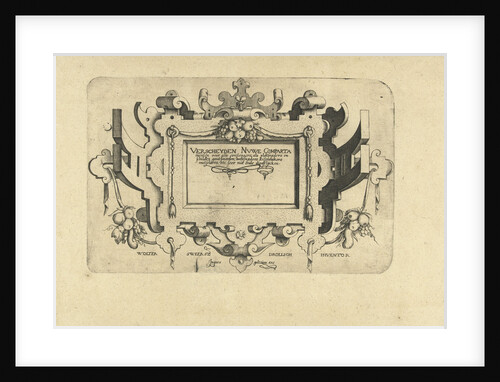 Title Sheet with fruit bunches by Wolter Sweersz Drollich