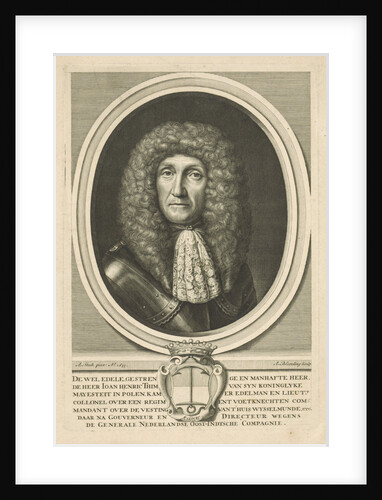 Portrait of Johan Henrik Thim by Abraham Bloteling