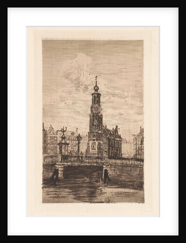 Munt Tower in Amsterdam by Frans Schikkinger