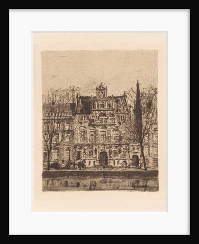 House with the Heads in Amsterdam by Frans Schikkinger