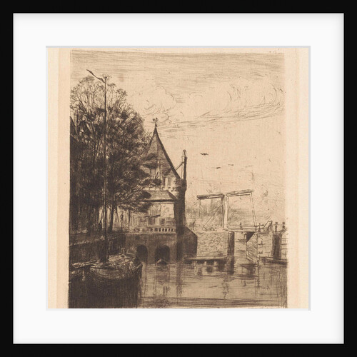 View of the Schreierstoren Amsterdam by Frans Schikkinger