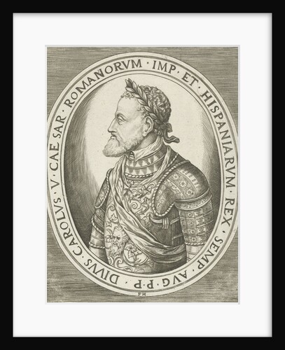 Portrait of Charles V of Habsburg by Hieronymus Cock