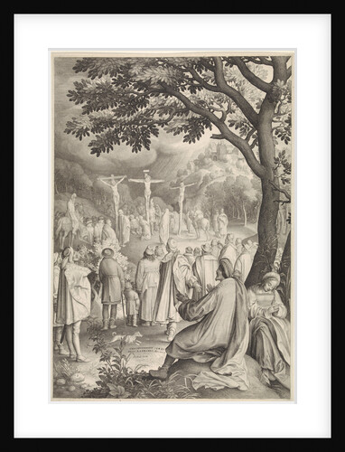 Christ on the cross by Pieter Schenk I