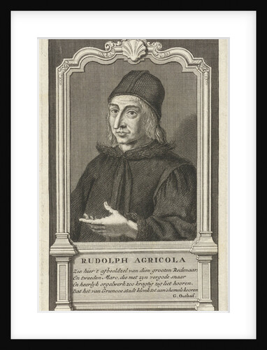 Portrait of Rudolf Agricola by Adolf van der Laan