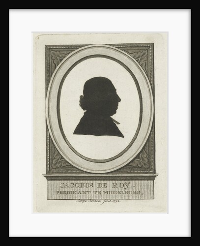 Silhouette Portrait of James Roy by George Kockers