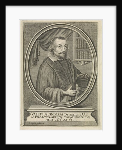 Portrait of Valerius Andreas by Jan Baptist Jongelinck