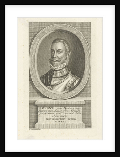 Portrait of Philip de Montmorency, Baron Montigny by Christian Friedrich Fritzsch