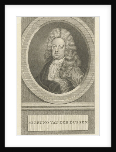 Portrait of Bruno van der Dussen by Lambertus Antonius Claessens